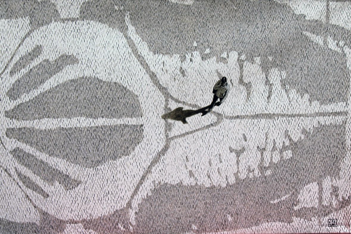 Serie, Terra Coleoptera III, Akryl auf Leinwand, 120 x 80 cm, 2016