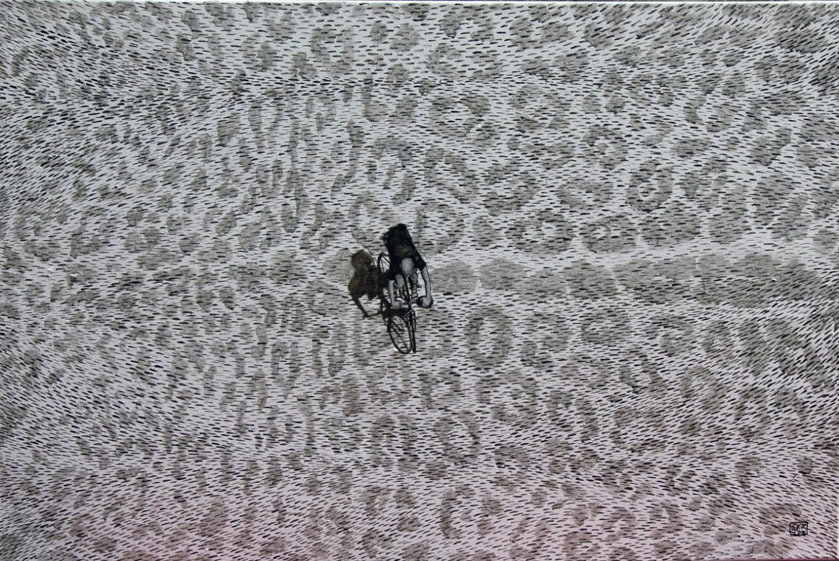 Serie, Terra Coleoptera IV, Akryl auf Leinwand, 120 x 80 cm, 2016